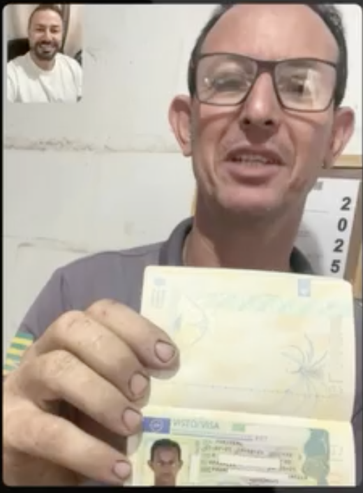 Cliente com visto aprovado 4