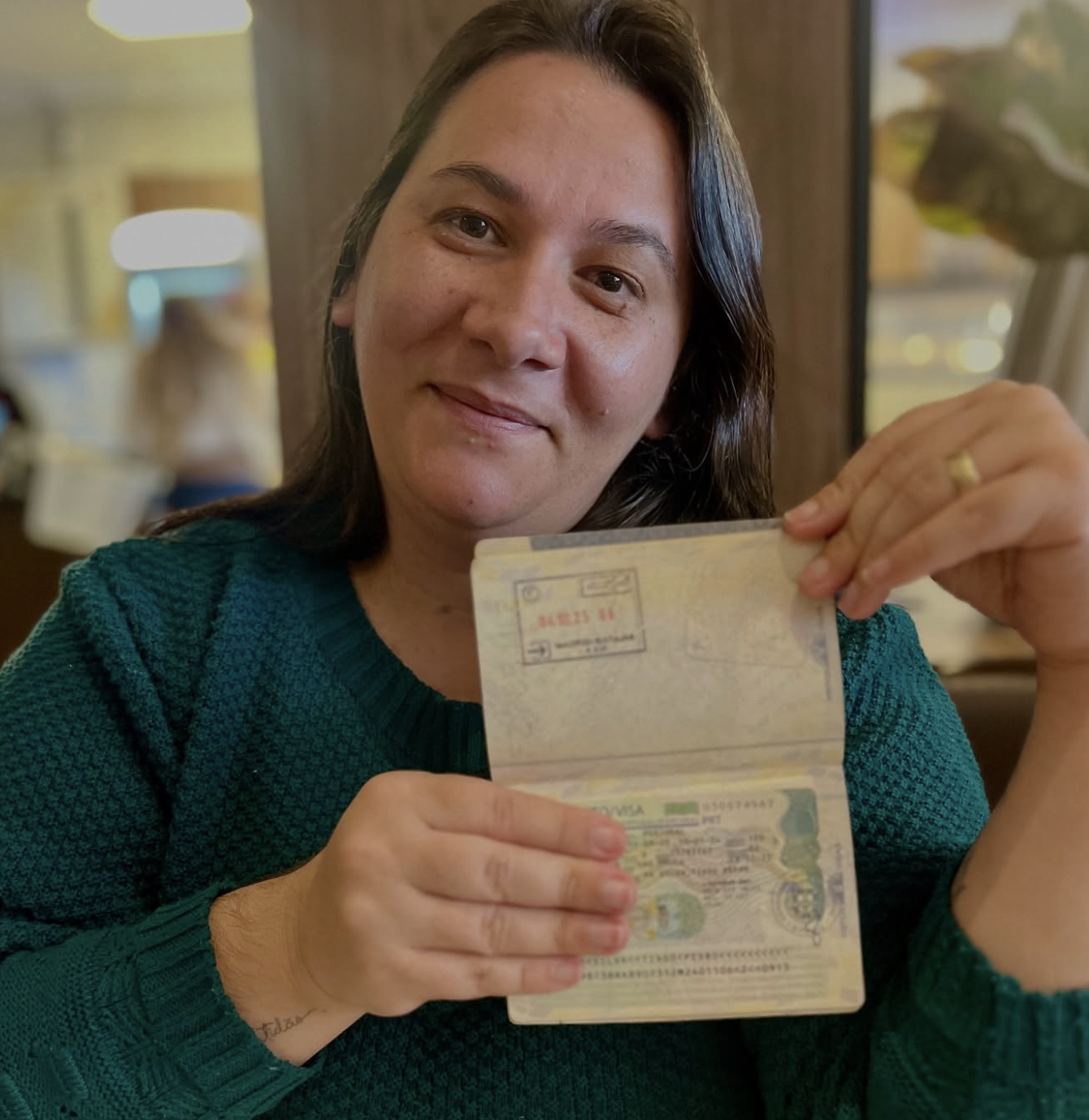 Cliente com visto aprovado 2