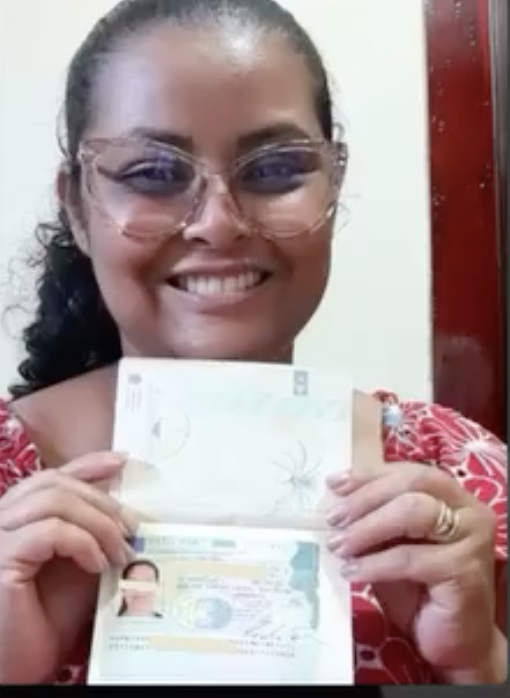 Cliente com visto aprovado 3